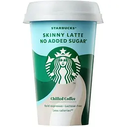 Кавовий напій Starbucks Caffe Latte no added sugar 220 мл