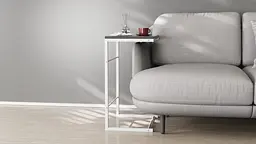 Столик Террі 650x440x330 Білий метал ДСП Сосна Кембра 16мм FRD-104657 - мініатюра 3