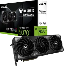 Відеокарта GeForce RTX 5070 Ti 16GB Asus TUF Gaming OC (TUF-RTX5070TI-O16G-GAMING)
