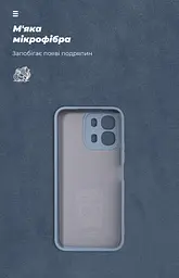 Чехол ArmorStandart ICON для OPPO A6S 4G / A6 4G Camera cover Winter Blue (ARM90356) - мініатюра 4