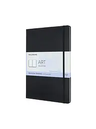 Записник Moleskine Art А4, Акварель Чорний (ARTBF837)