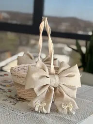 Великодній кошик 27х27х30см hand-made 5 MIS LT