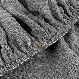 Чохол Love You Corn Fleece на стілець сірий (83185) - мініатюра 2