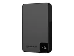Зовнішній акумулятор (Power Bank) ColorWay 10000mAh 22.5W MagSafe Black (CW-PB100LPA1BK-WPDD)