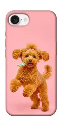 TPU чохол Demsky Happy poodle для Apple iPhone 16e (6.1")