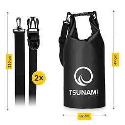 Гермомішок TSUNAMI Dry Pack 10 л водозахисний TS013 (P-5905973400039) - мініатюра 2