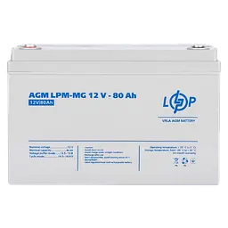 Акумулятор мультигелевий LPM-MG 12V - 80 Ah