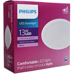 Світильник Philips 59464 Meson 125 13W 65K WH recessed (915005748201) - мініатюра 4