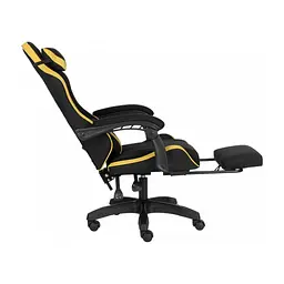 Крісло ігрове GT Racer X-2339 Black/Yellow (X-2339 Fabric Black/Yellow) - мініатюра 7