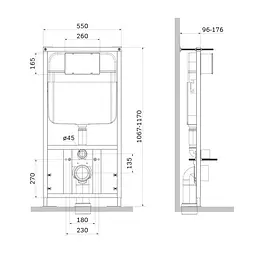 Інсталяція AM.PM Fit (I012705) - мініатюра 3