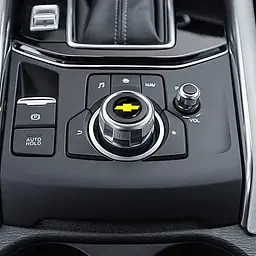 Наклейка з логотипом Chevrolet для автоключів d=15 мм Пластикова об'ємна (Завод) - мініатюра 4