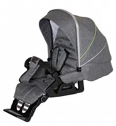Універсальна коляска 2 в 1 Hartan Racer GTS Forest Friends сіра (2300115512-1) - мініатюра 3