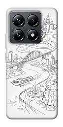 TPU чохол Demsky Dnipro spirit для Xiaomi 14T Pro