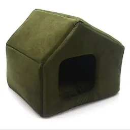Будиночок для малих собак та котів Zoo-hunt Бліц хакі №1 40х33х35 см (ZH48448110-1)