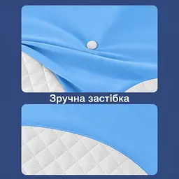 Знімна наволочка для подушки Solve Метелик синьо-біла 62 x 41 см (KT8001203-N) - мініатюра 5