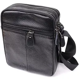 Чоловіча сумка на плече з натуральної шкіри Vintage 17х21х8 см sum0027511 - мініатюра 2