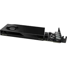 Відеокарта HP Quadro RTX A400 4GB (AV8J3AA) (GDDR6, 64 bit, PCI-E v4.0 x8) - мініатюра 4