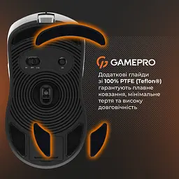 Миша бездротова GamePro Genesis Ranker Білий (GM012W) - мініатюра 9