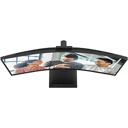 Монітор TFT 34 AOC CU34E4CW, WQHD, VA, 120Гц, ізогн., 2xHDMI, DP, USB-C, RJ-45, USB-hub, cam, HAS, кільк., чорний - мініатюра 9