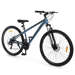 Велосипед PROFI SPEEDWAY 27.5", сталева рама 15", 21 швидкість, сірий (SW-27508)