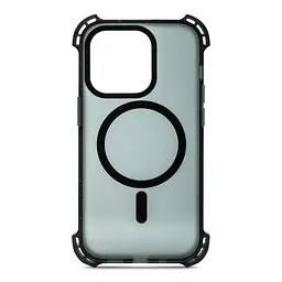 Чехол-накладка для Apple iPhone 13 Pro, Bounce, черный, матовый, противоударный защитный чехол из TPU с магнитом для беспроводной зарядки, защита всего корпуса, бортик вокруг дисплея, амортизирующие вставки, ArmorStandart (ARM75255)