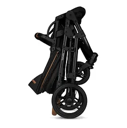 Універсальна коляска 2 в 1 Lionelo Mari Tour Black Onyx, чорна (LO-MARI TOUR 2IN1 BLACK ONYX) - мініатюра 4