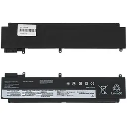 Батарея для ноутбука Lenovo 00HW022 (ThinkPad T460s T470s) 11.4V 2090mAh Чорний - мініатюра 2