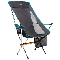 Крісло розкладне Uquip Infinity Lounger Grey (244047) - мініатюра 1