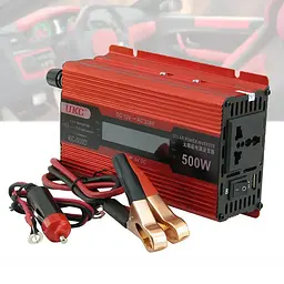 Перетворювач AC / DC KC-500D 500 W + LCD, Інвертор у машину - мініатюра 4