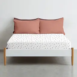 Простирадло Cosas на резинці 80х200 delta, білий (DeltaColor_80x200x20) - мініатюра 3