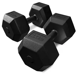 Гантелі для фітнесу композитні TREX Sport TX-008CD 2x10кг