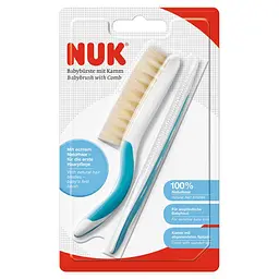 Гребінець і щітка для волосся Nuk, синій (3952942) - мініатюра 2