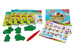 Набір для творчості Paulinda Crayon clay 2 в 1 Зоопарк (PL-194002) - мініатюра 2
