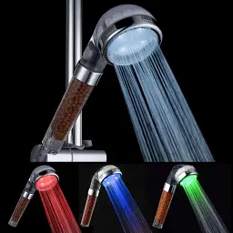 Турмалінова насадка для душу з LED підсвічуванням UFT Shower 02 - мініатюра 5