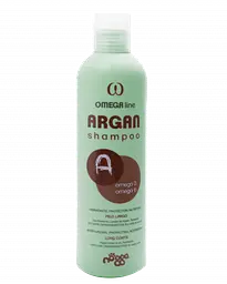 Високопоживний шампунь Nogga з маслом аргани для довгошерстних порід. Omega Argan shampoo 250мл