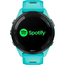 Смарт-годинник Garmin Forerunner 265 Black Bezel with Aqua Case and Aqua/Black Silicone Band (010-02810-02) [89365] - мініатюра 6