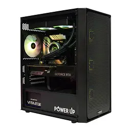 Робоча станція Power Up Desktop #768 Ryzen 9 9950x/32 GB/HDD 2 TB/SSD 512 Gb/GeForce RTX 5060Ti 16 Gb - мініатюра 2