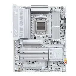 ASUS Материнська плата TUF GAMING X870-PRO WIFI7 W NEO sAM5 X870 4xDDR5 M.2 HDMI USB Type-C Wi-Fi BT ATX білий