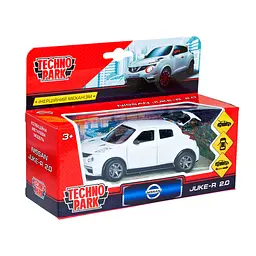 Автомодель Технопарк Nissan Juke-R 2.0, 1:32, білий (JUKE-WTS) - мініатюра 8