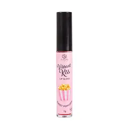 Блиск для губ з ефектом вібрації - Secret Play Sweet Popcorn Lip Gloss Vibrant Kiss - мініатюра 3