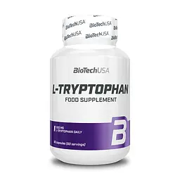 Амінокислота BiotechUSA L-Tryptophan 60 капсул - мініатюра 2