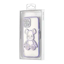 Чохол Shining Bear Case Protected Camera iPhone 12 Pro Purple - мініатюра 2