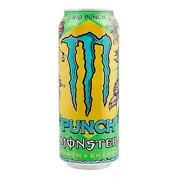 Напій енергетичний безалкогольний Monster Energy Rio Punch з/б 0.5 л