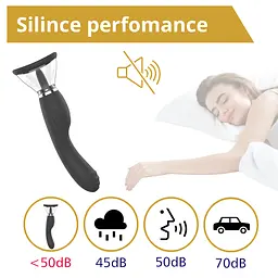 Вібратор Erospace Sweet Play Clitoral Licking Tongue And Vibrator 2in1 A6 - мініатюра 7