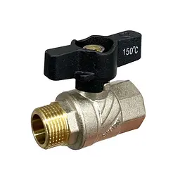 Кран кульовий Zegor PRO FN01 прямий 1/2" ВН PN50 30412