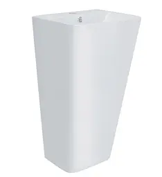 Раковина Qtap Tern підлогова без донного клапана QT1711G302WN - мініатюра 3