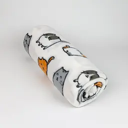 Плед легкий флісовий Веселі котики 150x200 см Love You LY9107 - мініатюра 5
