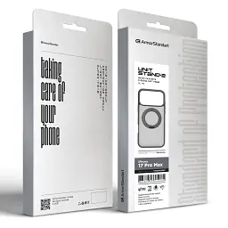 Чохол ArmorStandart Unit Stand2 для Apple iPhone 17 Pro Max Titanium Grey - мініатюра 6