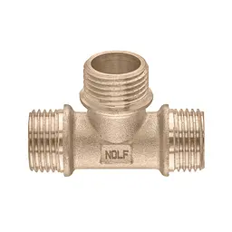 Трійник Nolf Nfc.T06MMM-1/2'' MMM NF3199 - мініатюра 2
