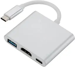 Хаб USB 3-in-1 Grey Dynamode teh0023490